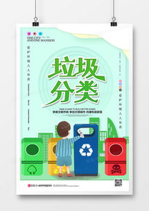 精品垃圾分類廣告設計模板大全 高效制作，從熊貓辦公開始